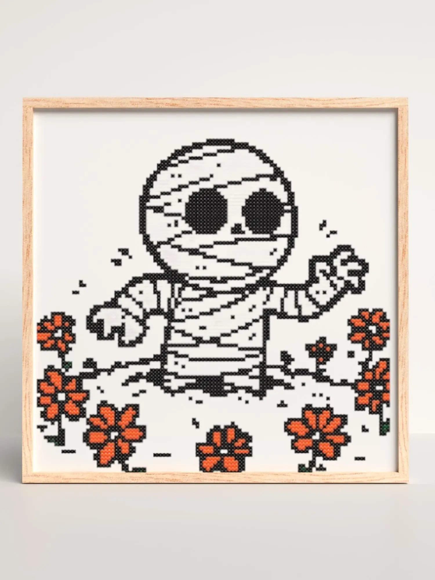 Mummy Rising Cross Stitch Pattern product image (6)