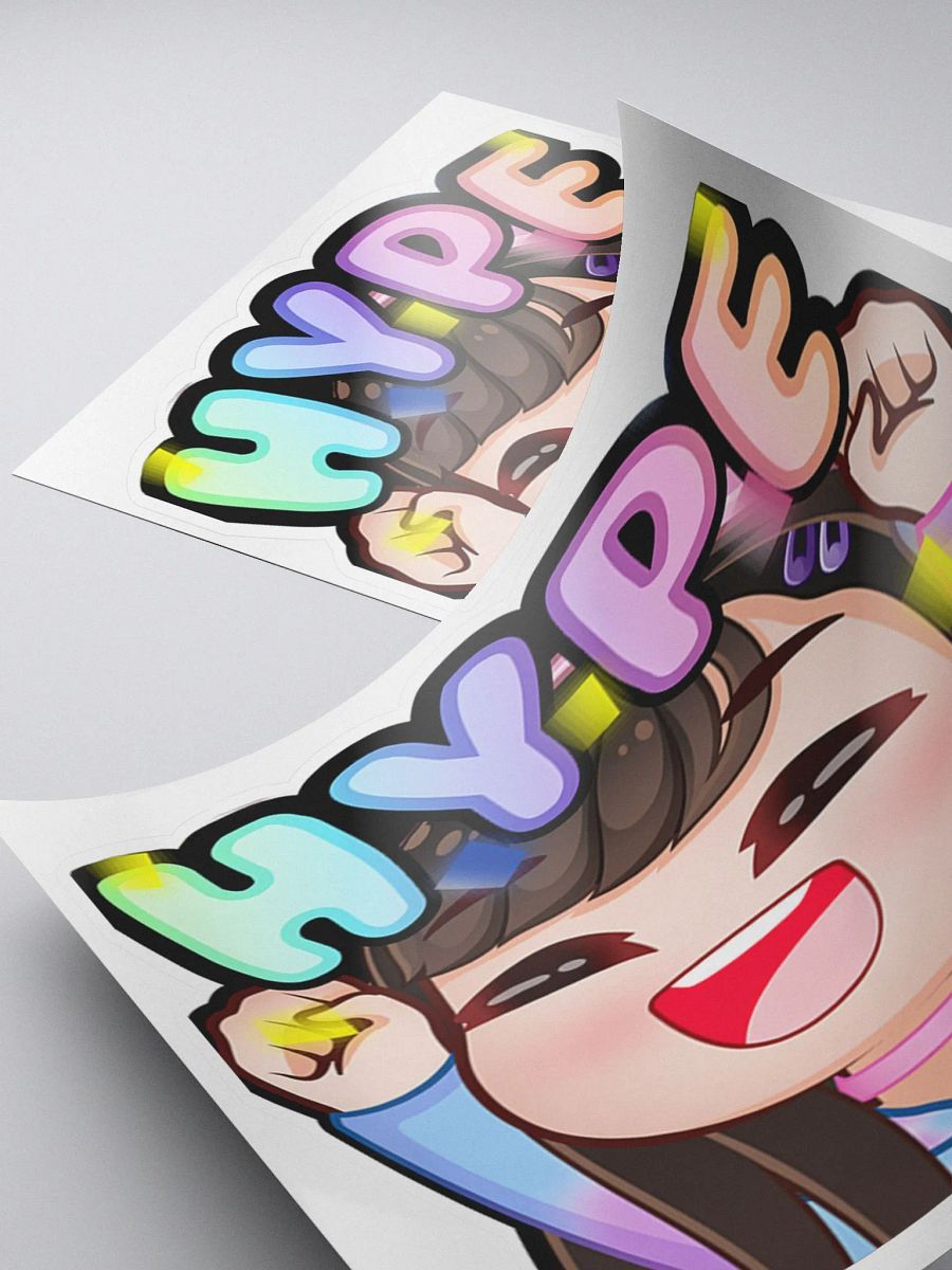 PeachyKat Hype Sticker product image (4)