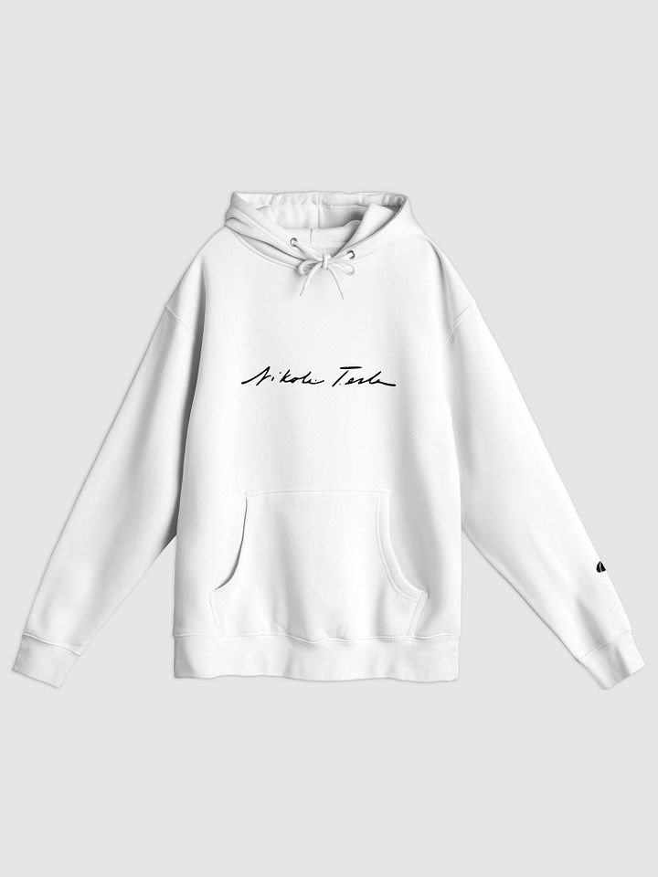 Tesla White Hoodie product image (1)