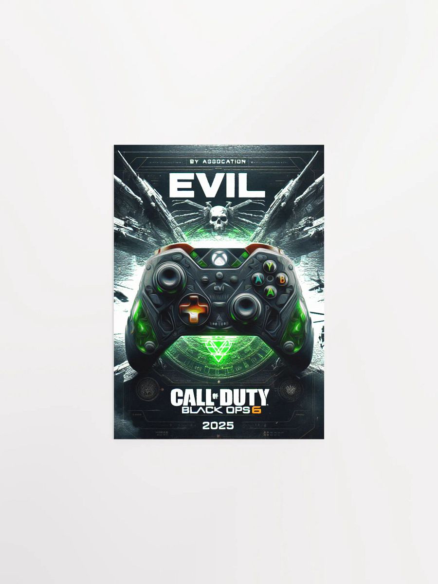 EVIL Gaming: BO6 Controller Poster product image (5)