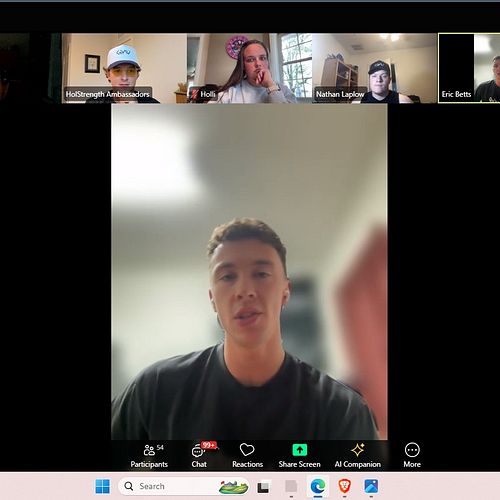 Hat a great meeting with the @holstrengthambassadors team tonight! Get 10% off your order using my promo code found in the Bi...