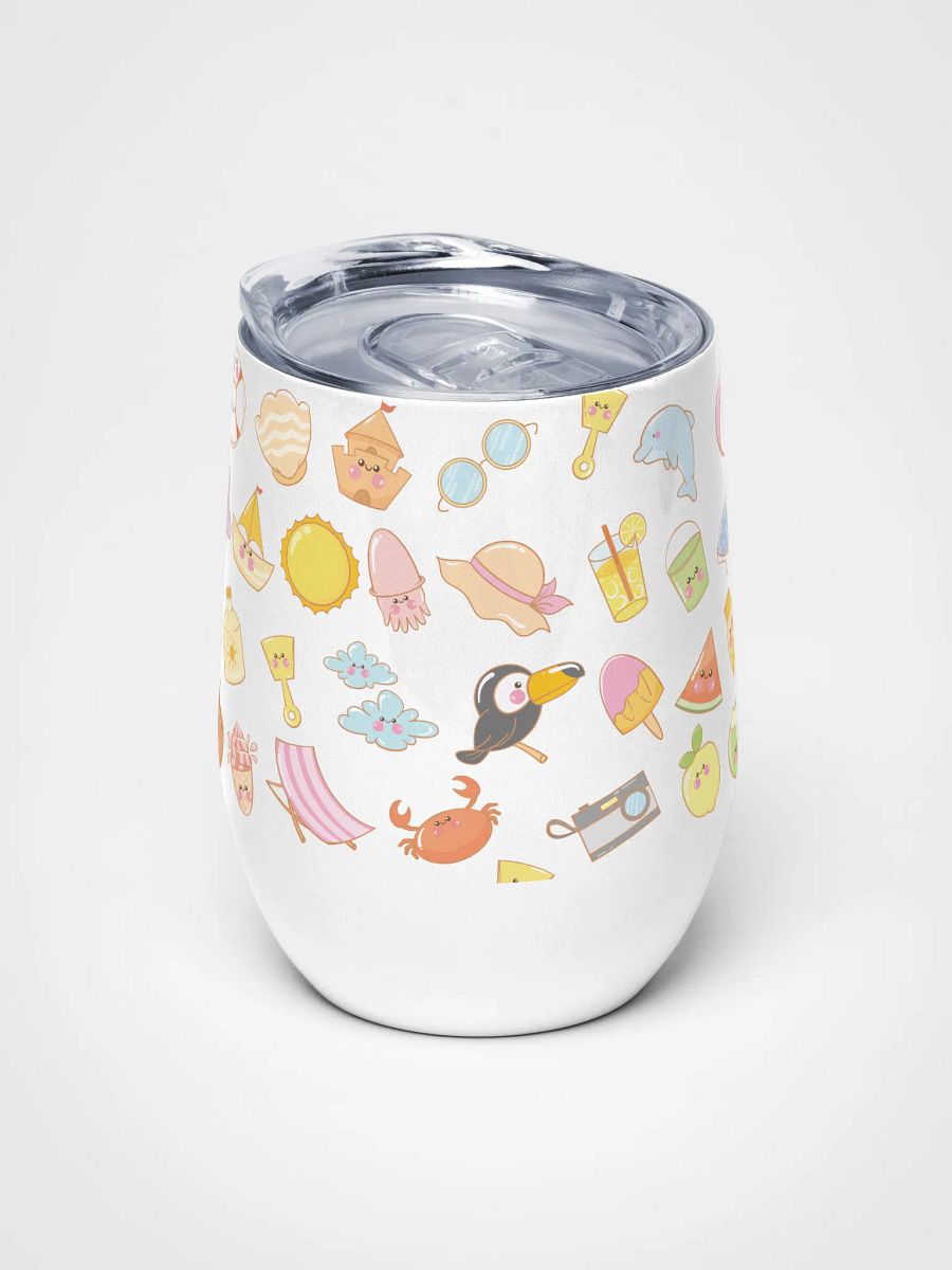 Summer Vibes Wine Tumbler product image (5)