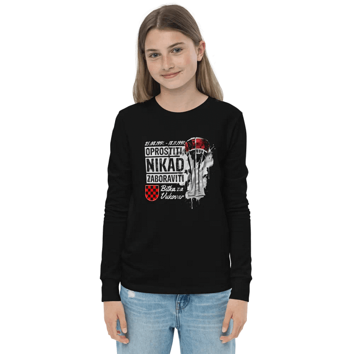 Vukovar Battle Commemorative Long Sleeve Tee product image (1)