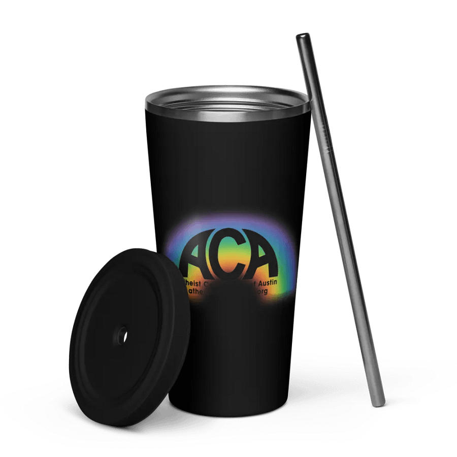The Atheist Community of Austin Rainbow Tumbler product image (9)