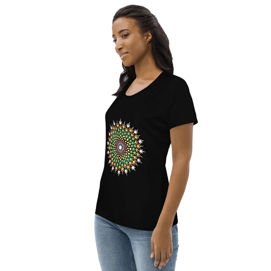 Pastel Dot Mandala Women's Eco T-Shirt product image (5)