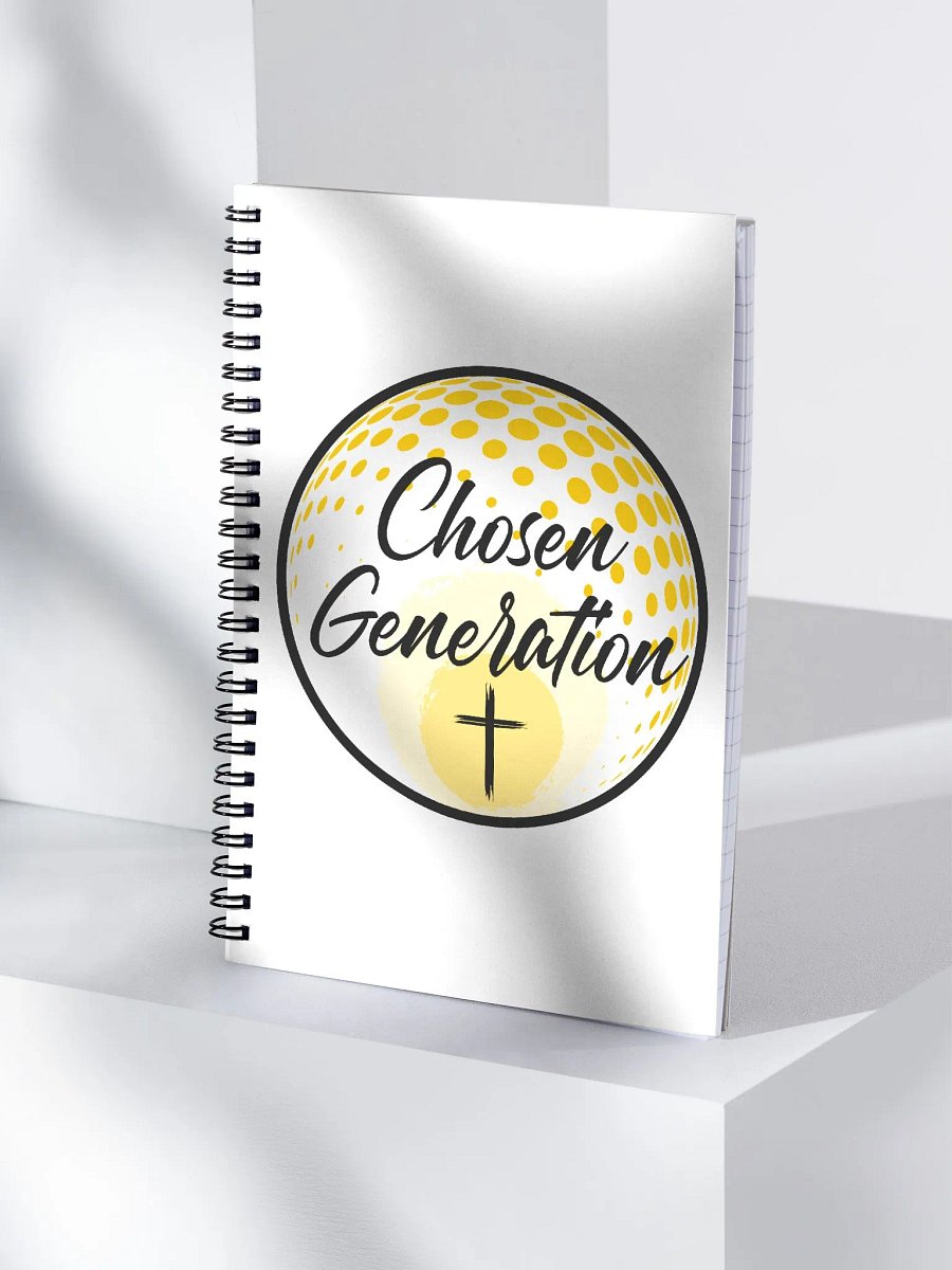 Chosen Generation Spiral Notebook (White) product image (4)