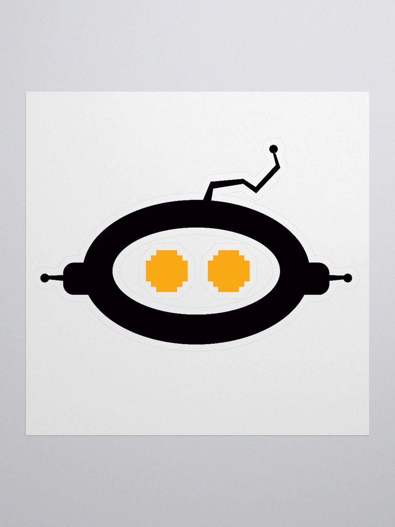 Robot Icon Sticker
