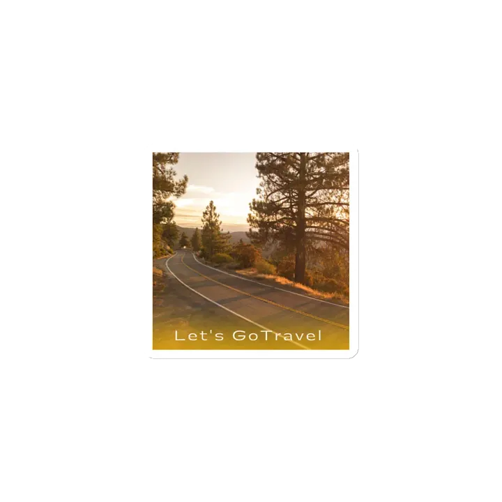 Let's Travel Die-Cut Magnets product image (1)