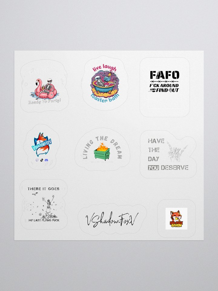 Regret in Vinyl: Stickers That Speak Louder Than Your Therapist product image (3)