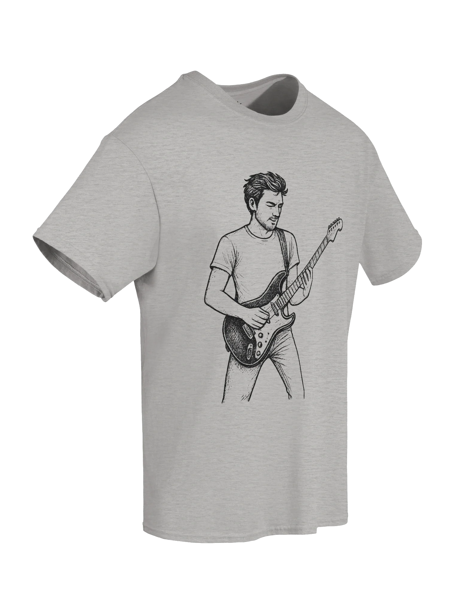 Electric Guitar! Rock Star Tour Boxy Fit Unisex T-Shirt product image (72)