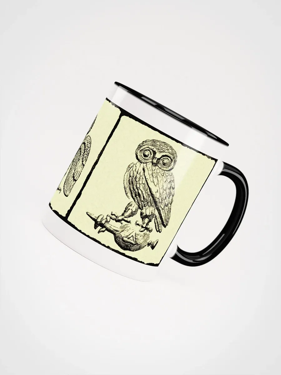 Iconic Athenian Owls Traditional Greek Art 3rd Century BC, Coffee & Tea Mug product image (5)
