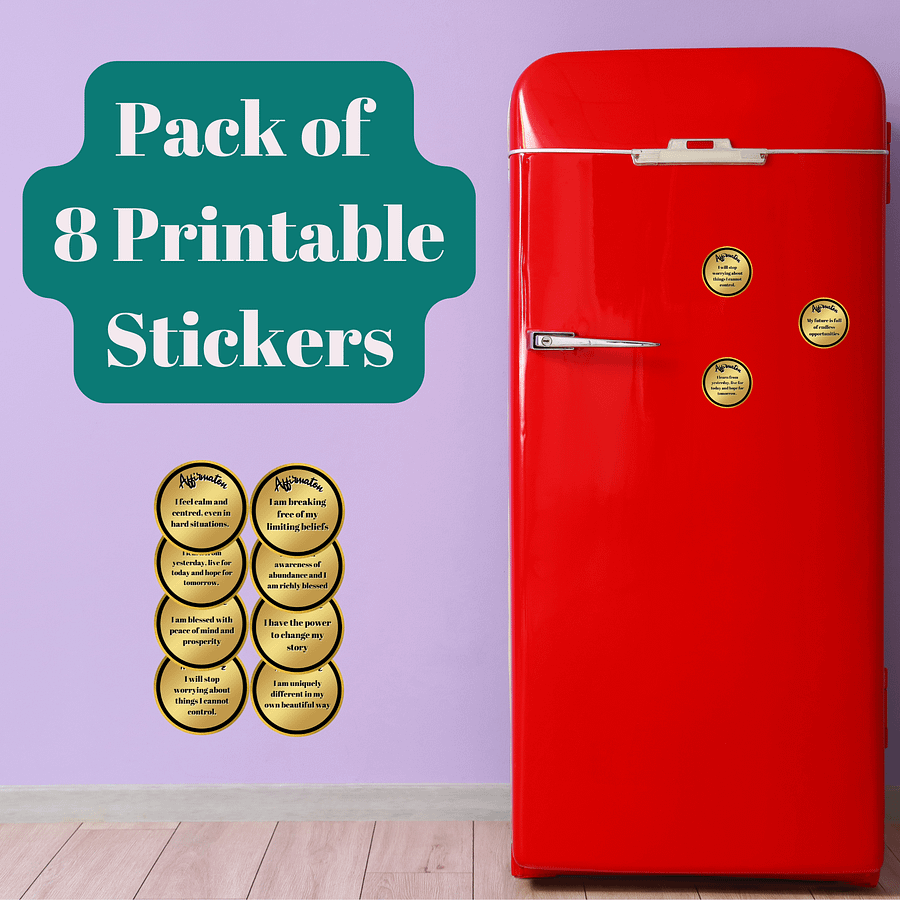 Printable Affirmation Stickers #722 product image (2)