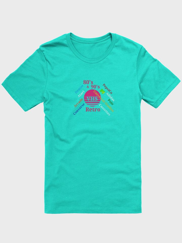 Nostalgia Circle VHS Retro T-Shirt product image (1)