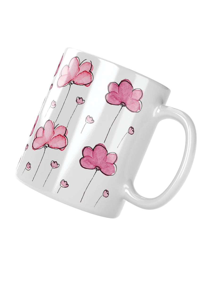 Pink Floral Elegance Mug product image (4)