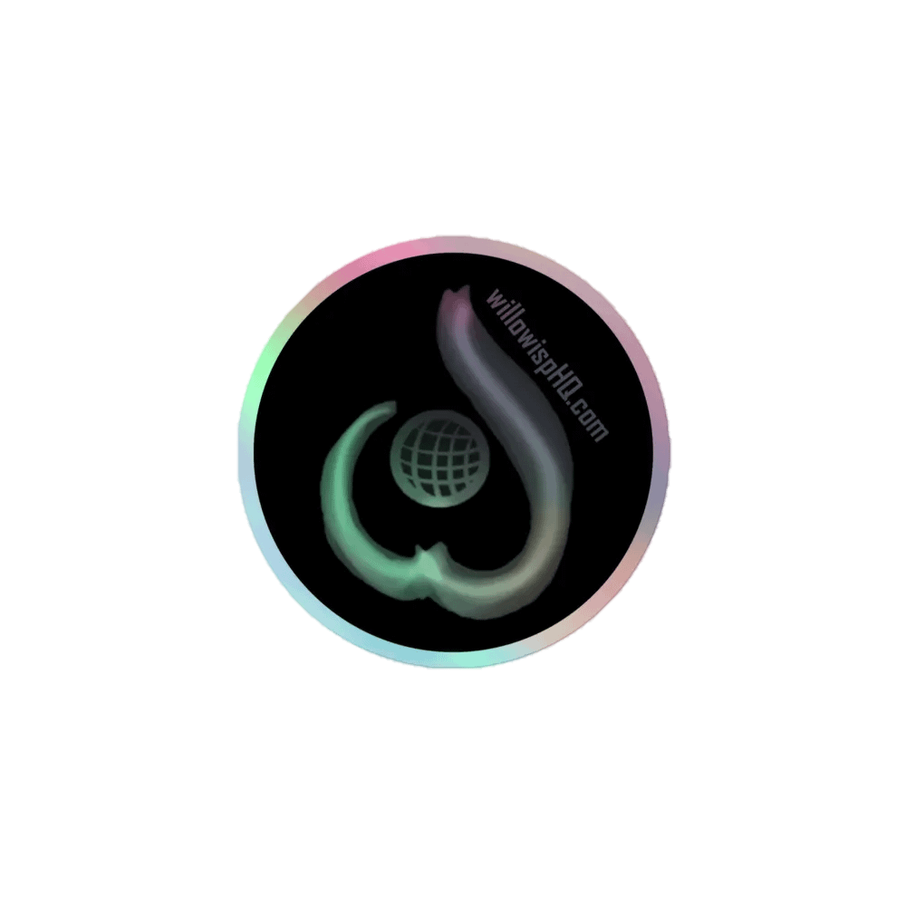 WILLOWISP Sticker (stealth grey) product image (1)