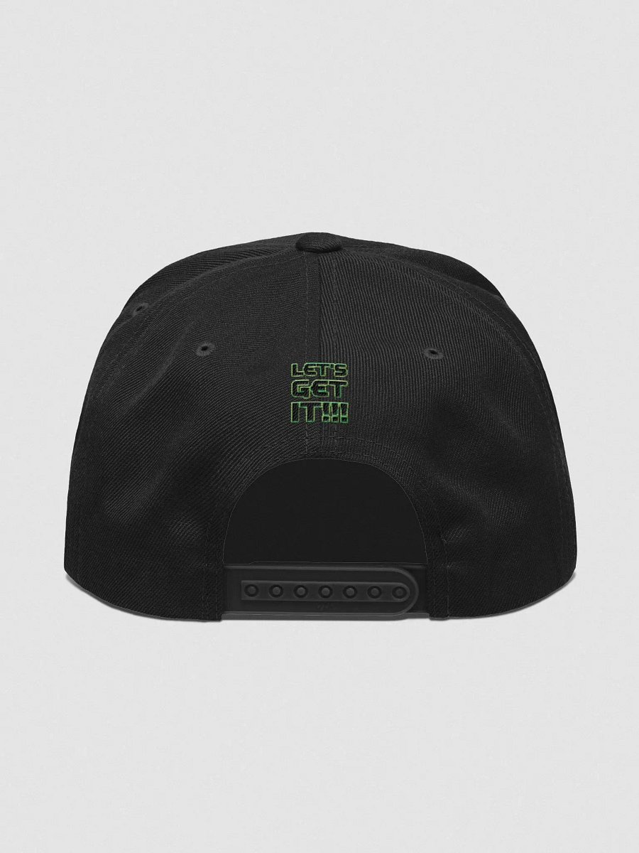 Iconic Black/Green Logo Snapback Cap product image (14)