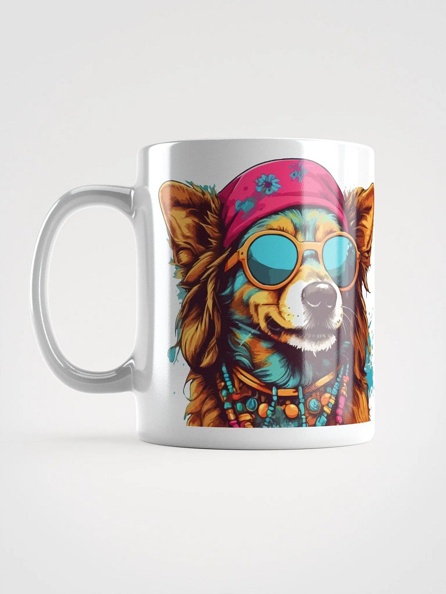 Hippie Dog 5 , Mug product image (11)