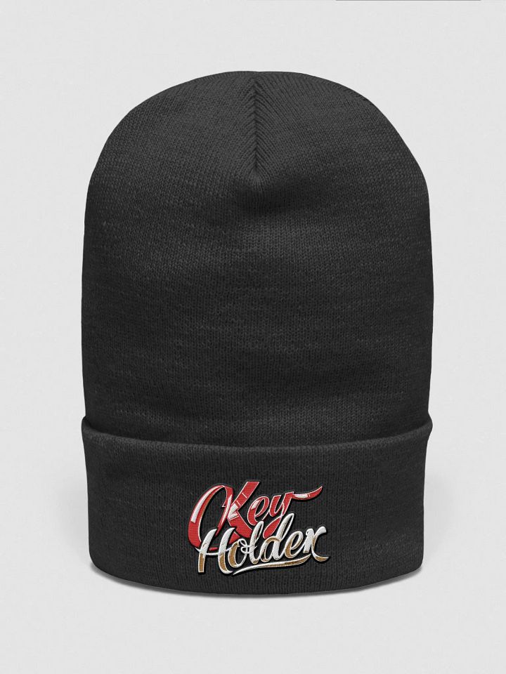The Key Holder embroidered beanie product image (2)