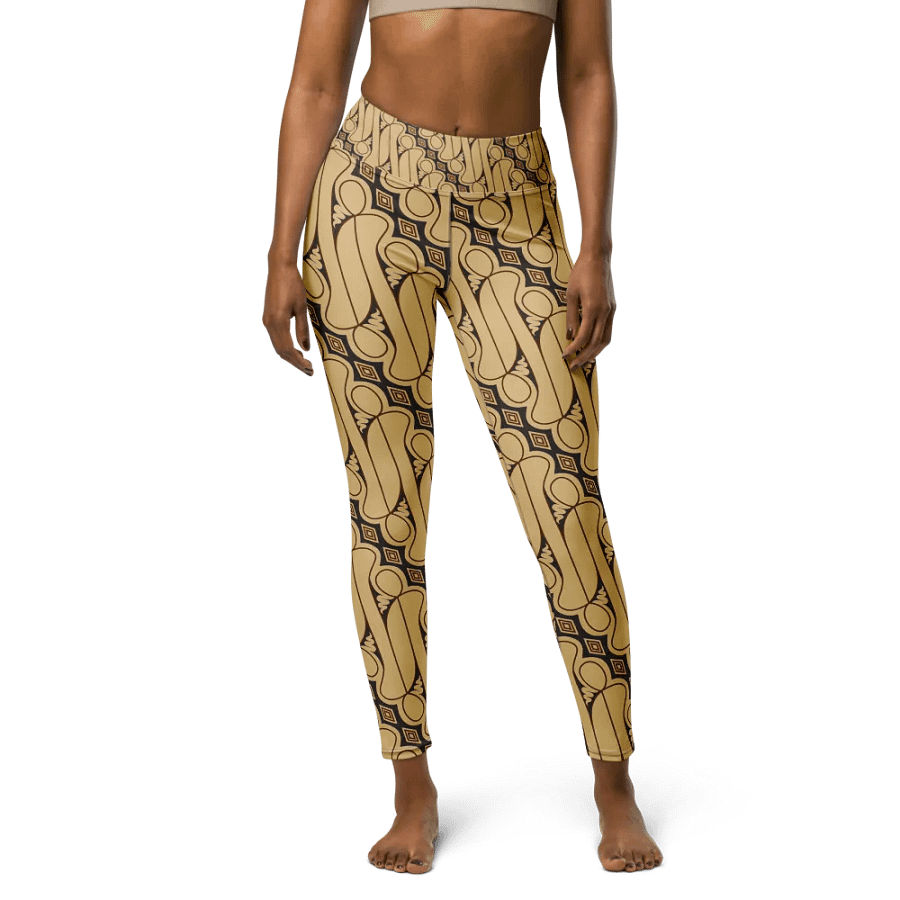Batik Parang Rusak Full Length Yoga Leggings product image (5)
