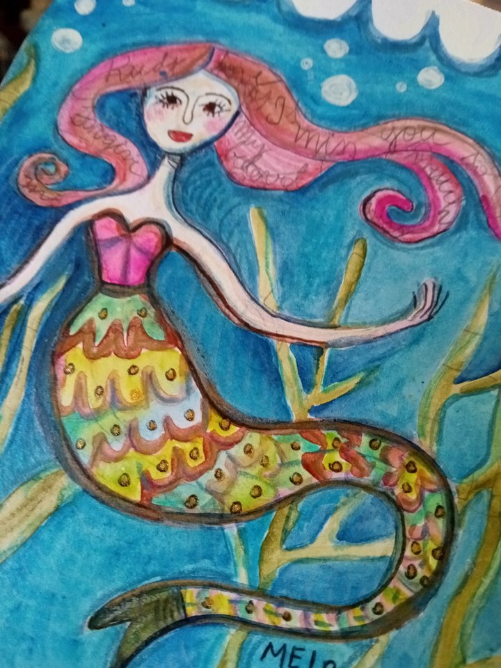 Pink Haired Mermaid product image (2)