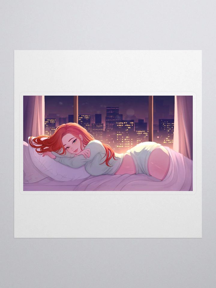Cuddly Cityscape Sticker product image (1)