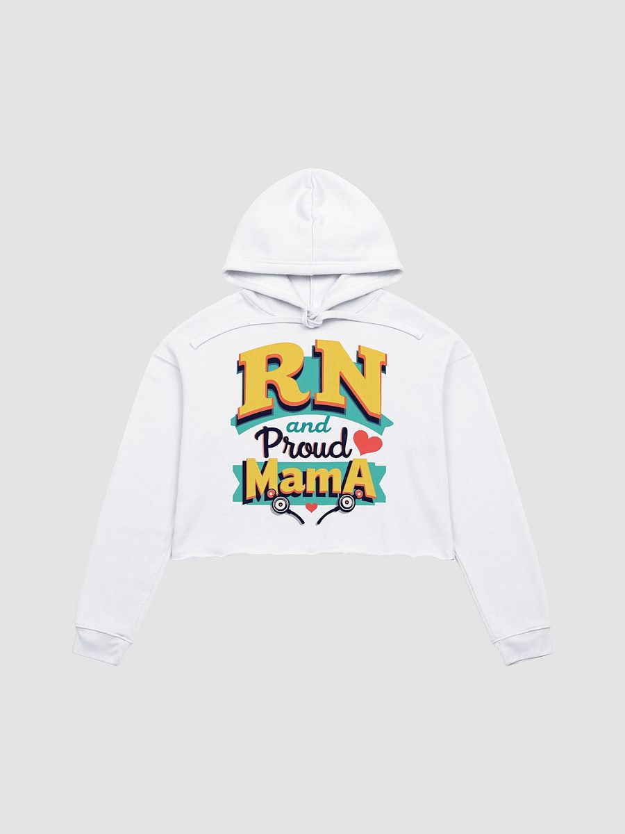 Proud Mama RN Crop Hoodie product image (4)