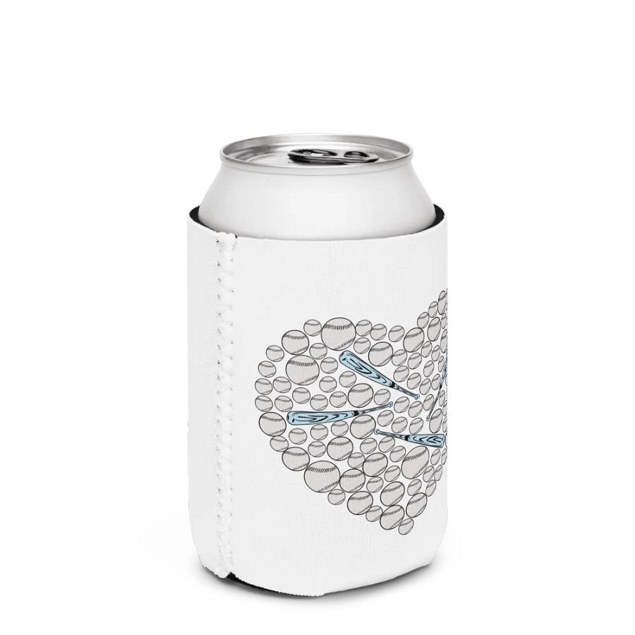 Pure Heart Baseball Home Run Coozie Can Cooler product image (2)