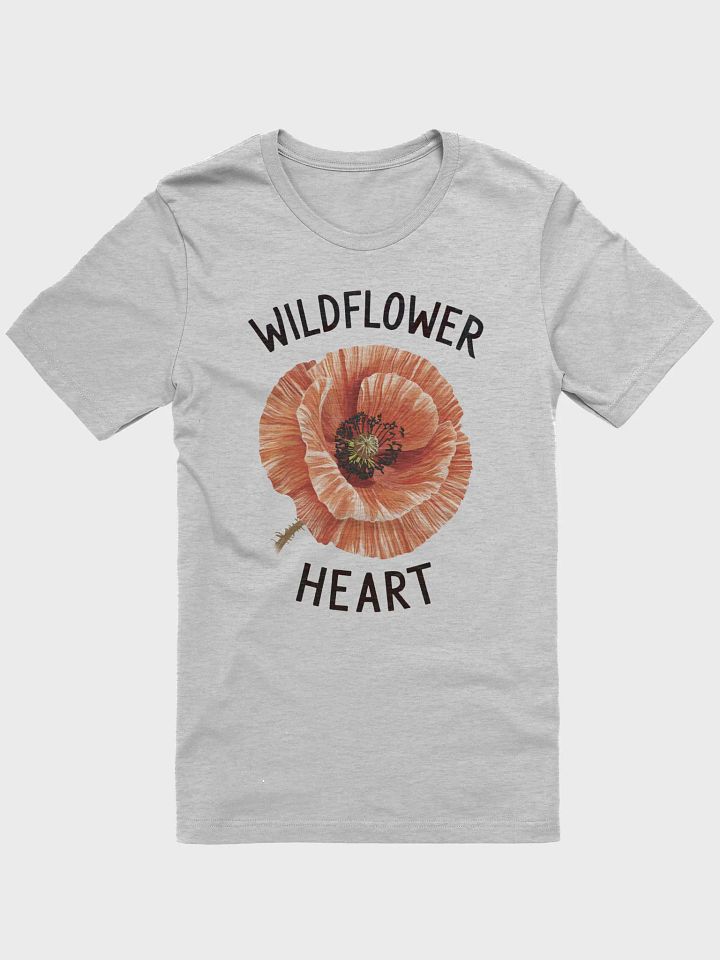 Wildflower Heart - Poppy #1 product image (1)