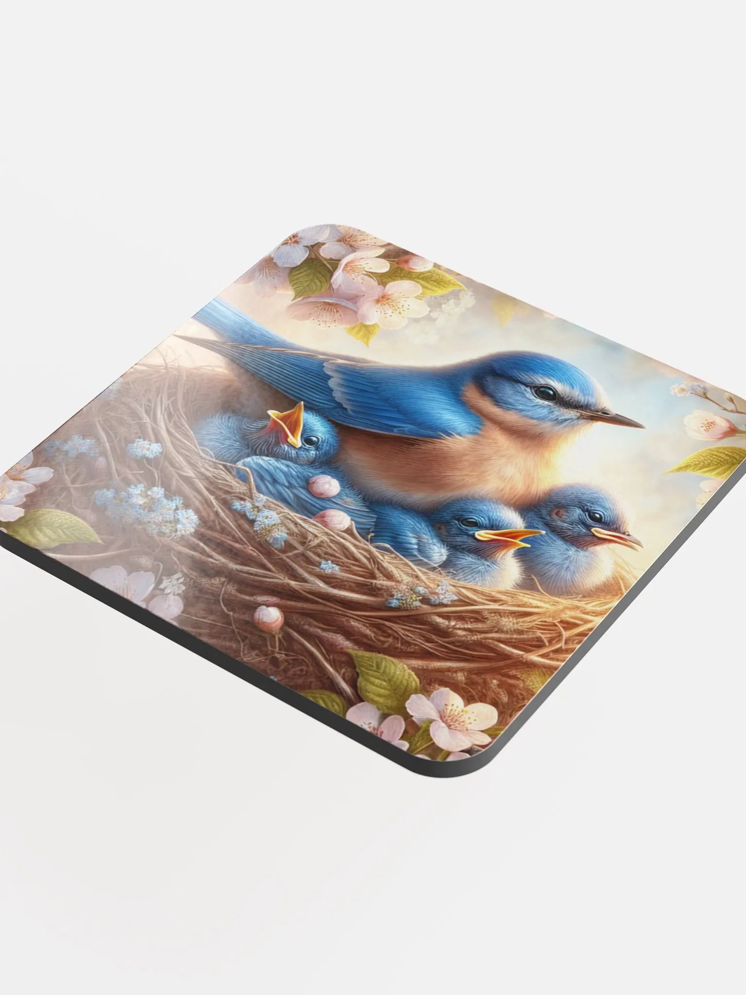 Bluebird Family Nature Themed Coaster product image (4)