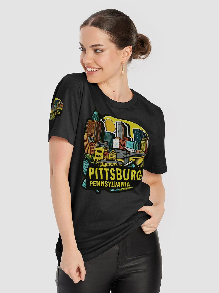 Steel City Pride: Pittsburgh Skyline Tee product image (56)