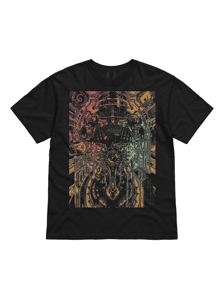 Retro Digital Intricacy Heavyweight T-Shirt product image (1)