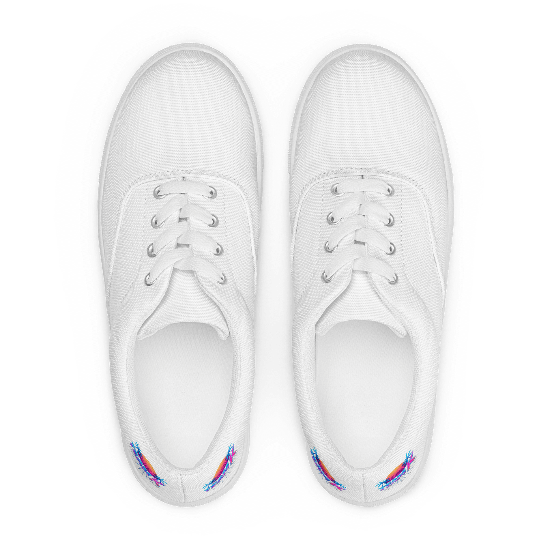Team K 1980's Men's Lace-Up Canvas Shoes product image (1)