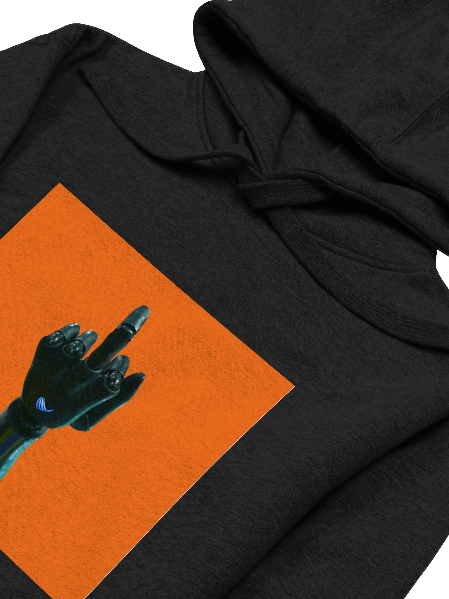 Middle finger premium hoodie - black product image (3)