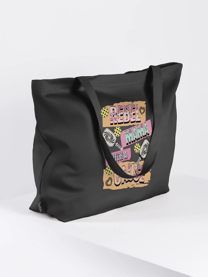 Rebel Mama With A Cause Pickleball Organic Tote product image (1)