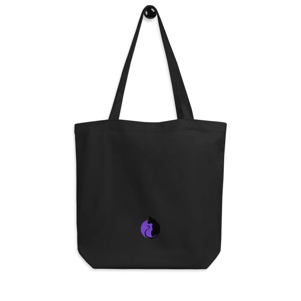 KawaiKitten Black Tote Bag product image (9)