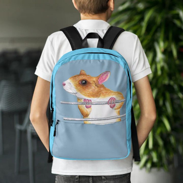 Happy rat backpack product image (1)