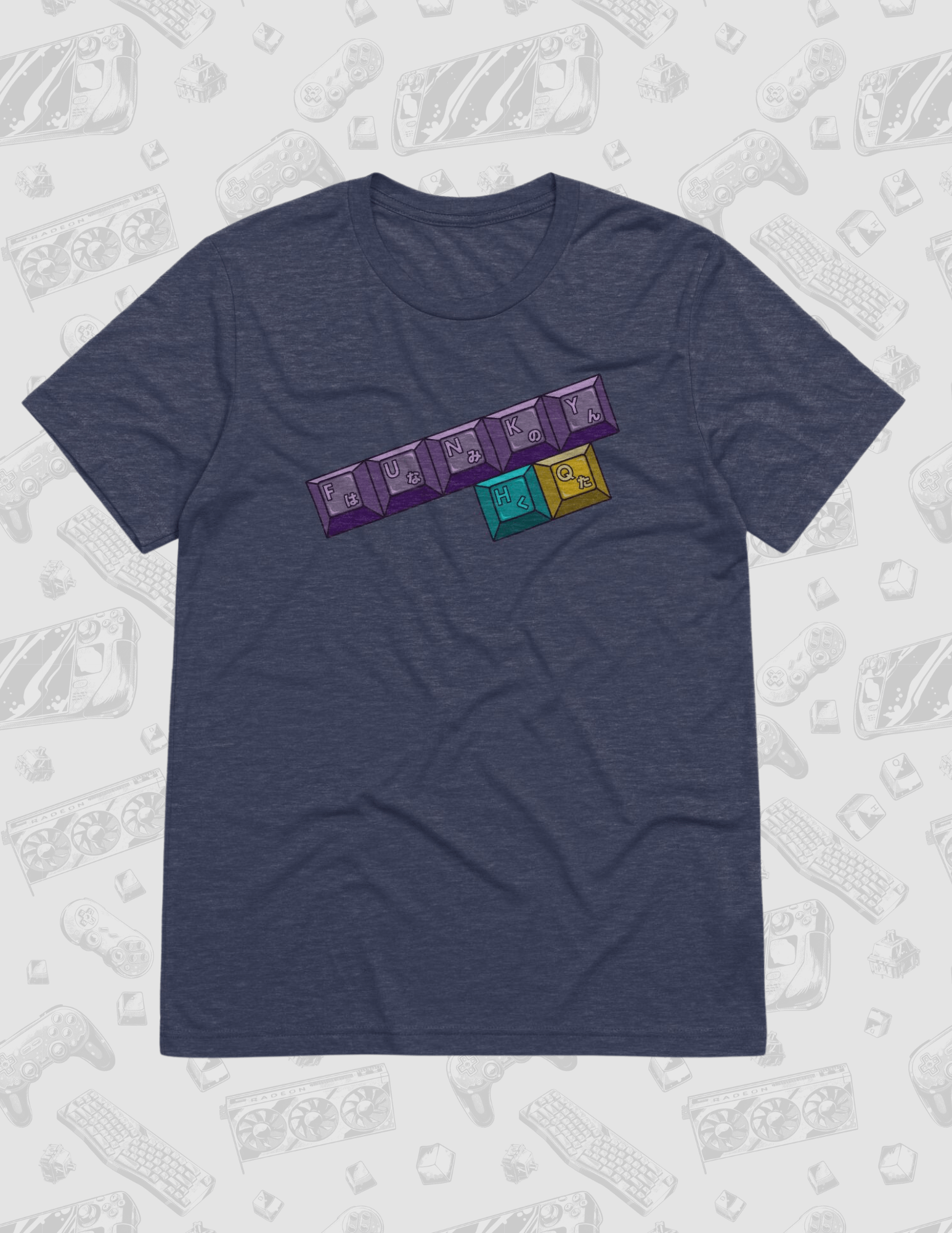 Neon Funky Keycap Tee product image (1)