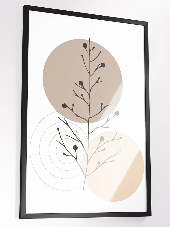 Vibrant Ayous Wood Framed Matte Poster product image (4)