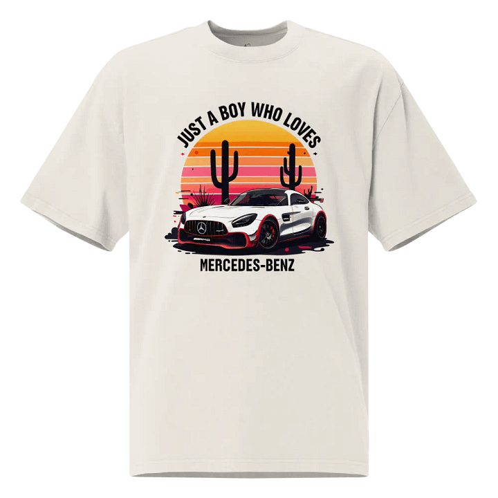 Just a Boy Who Loves Mercedes-Benz AMG T-Shirt product image (3)