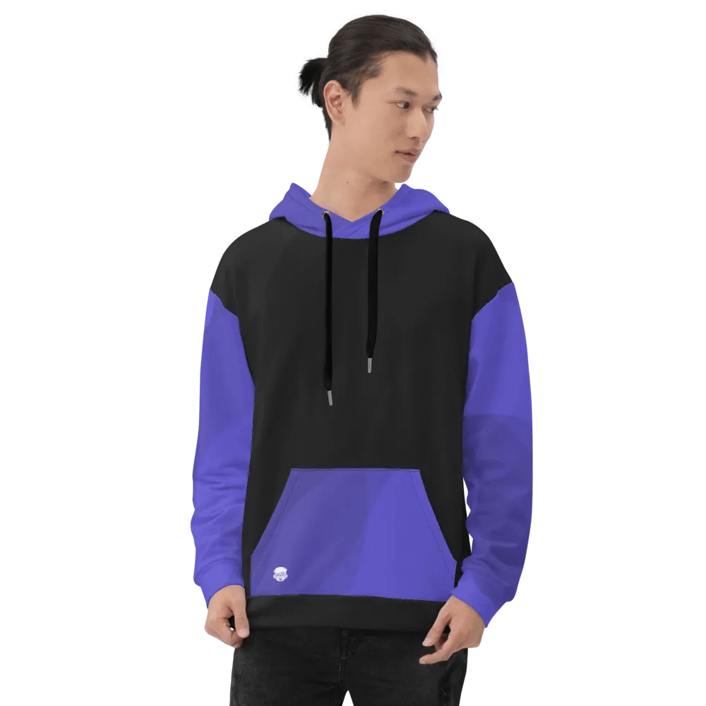 Color-Block PoisonWoah Swiggles All-Over Hoodie product image (8)