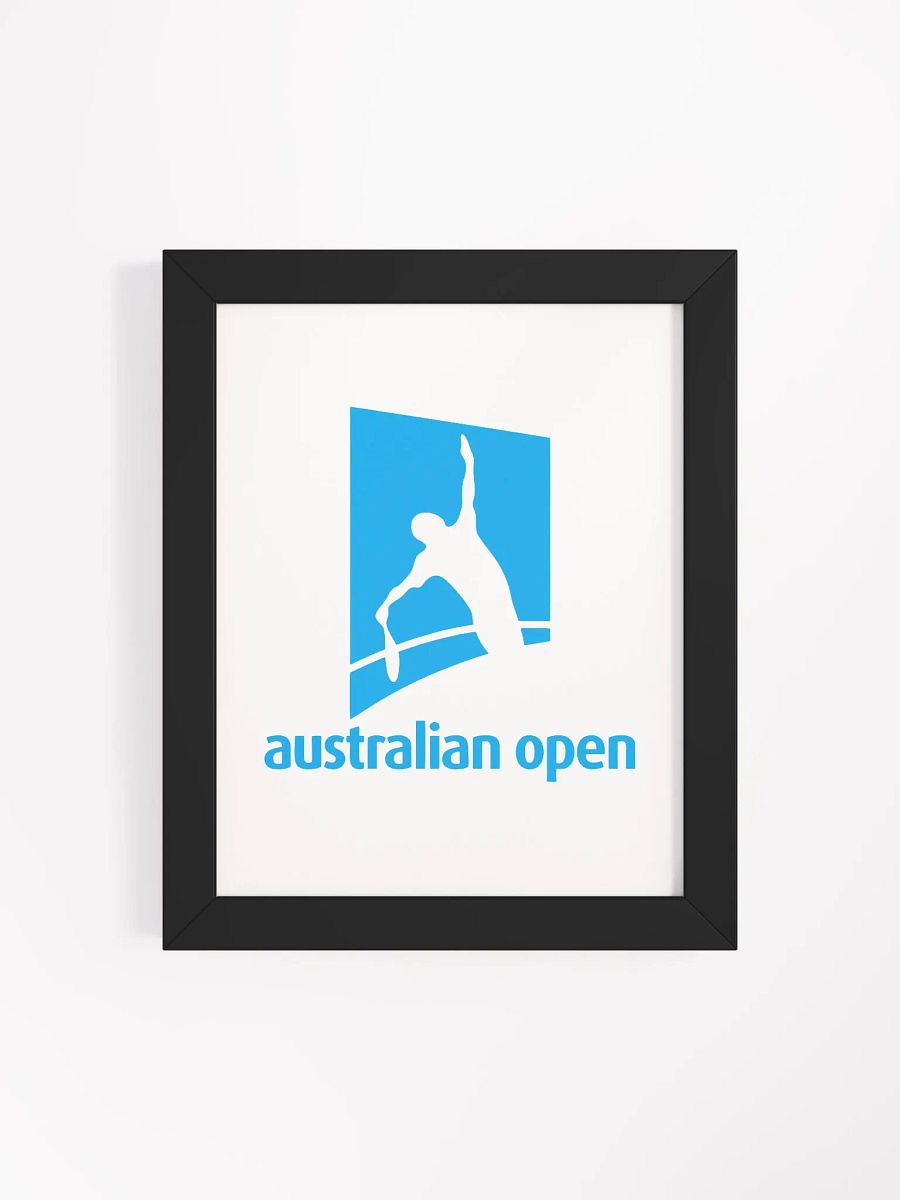 Australian Open Silhouette: Framed Matte Poster product image (129)