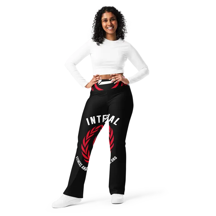 IFBNewsfeed.Org's All-Over Print Flare Leggings product image (2)