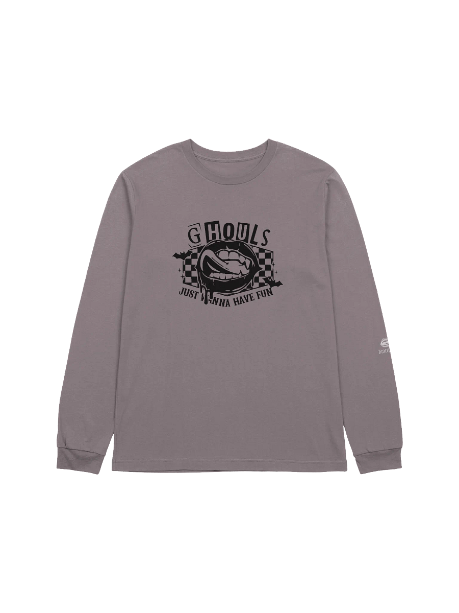 Ghouls Just Wanna Have Fun Cropped Long Sleeve Tee product image (29)