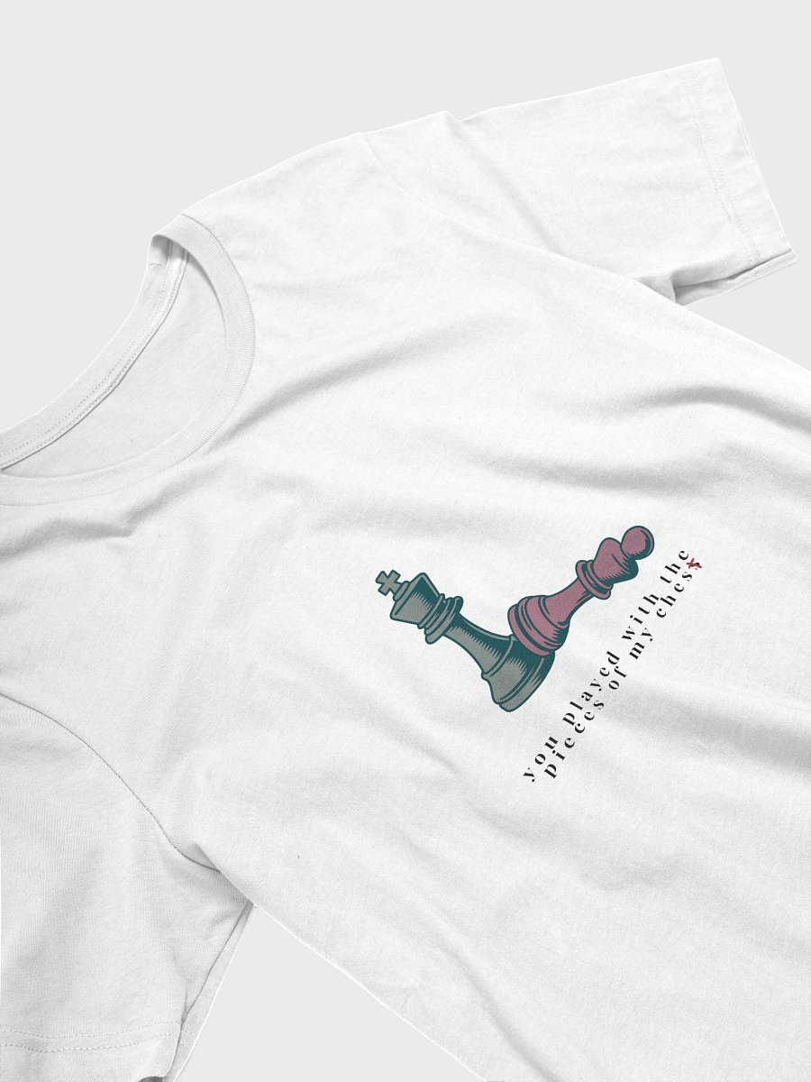Checkmate King and Pawn Teal Purple T-Shirt product image (5)