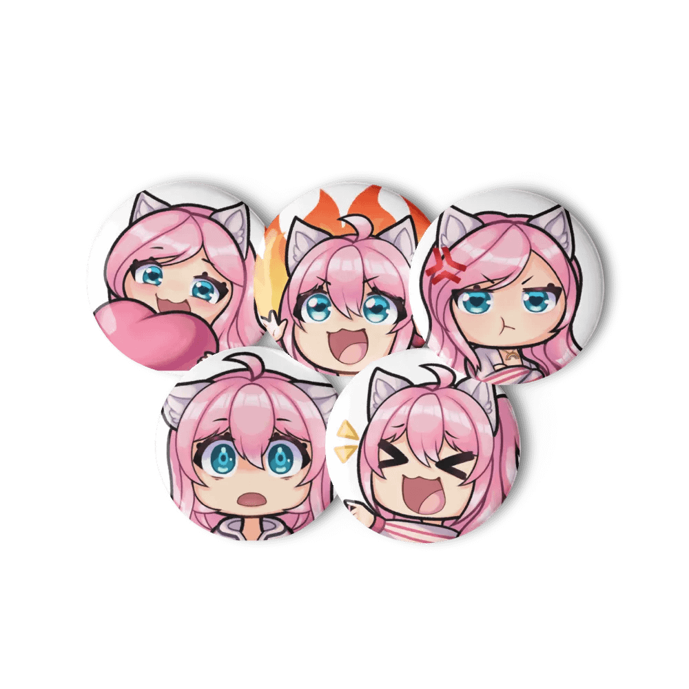 Mysteli Button Pins 1.25