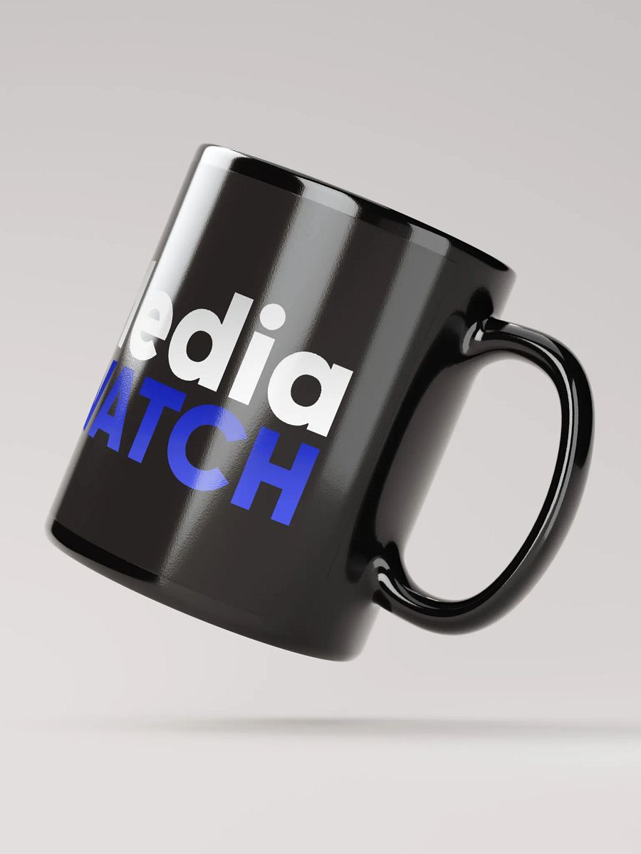 Mediawatch Black Mug product image (3)
