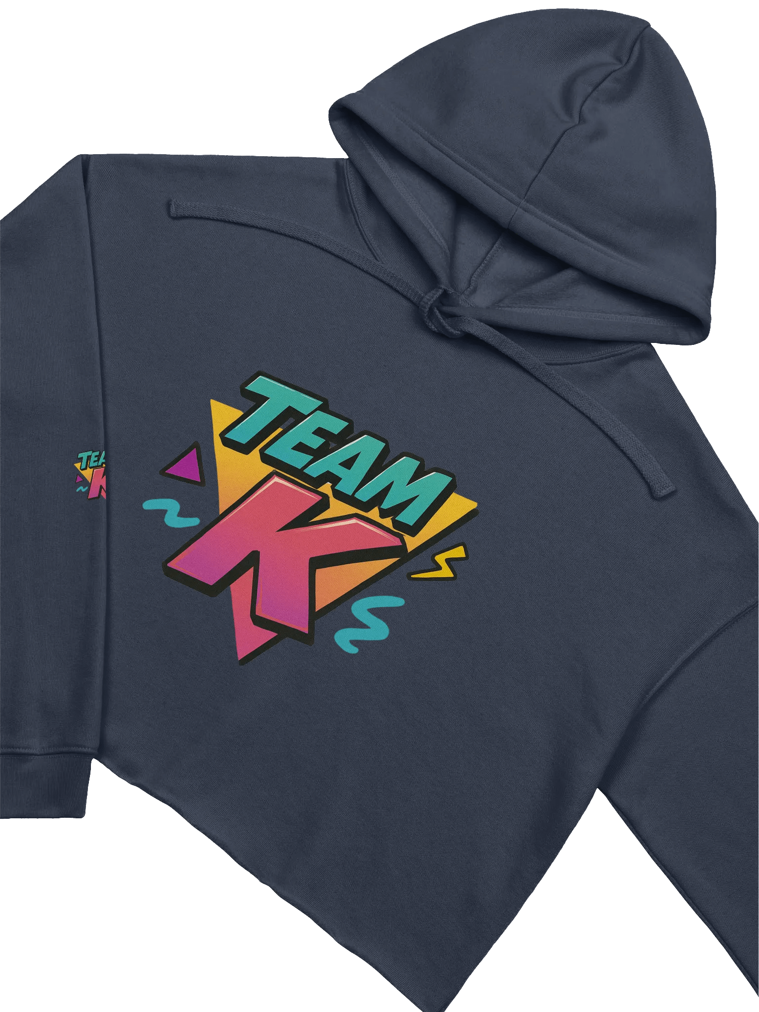 Team K 1990's Crop Hoodie product image (3)