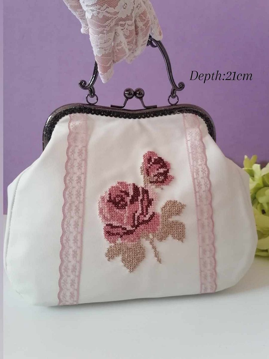 White leather bag product image (4)