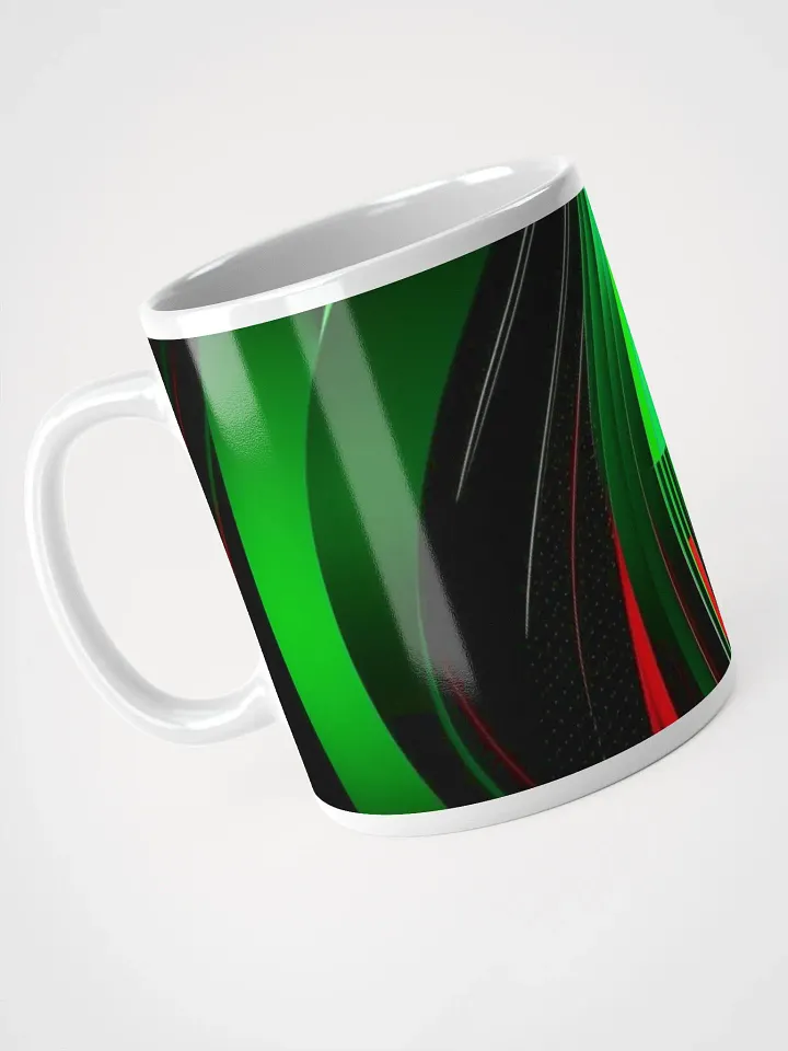 Midnight Racing Design White Mug product image (2)