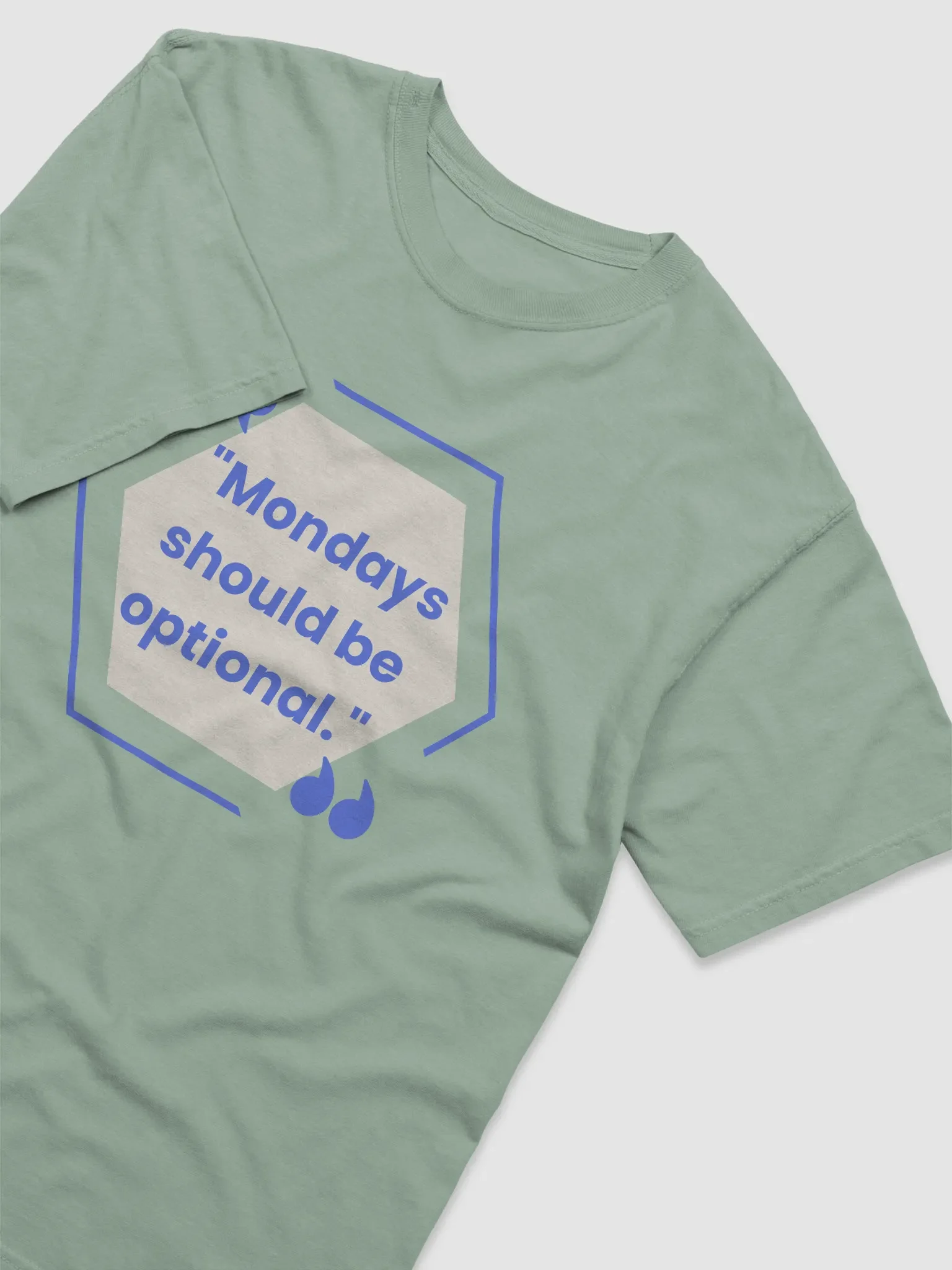 Optional Mondays Hexagon Tee product image (3)